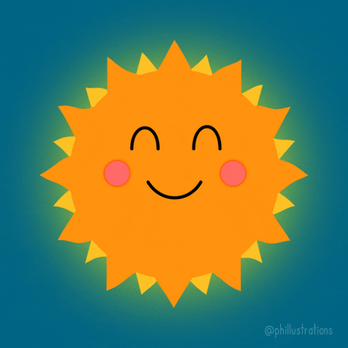 Summer Sun Solstice Energy GIF