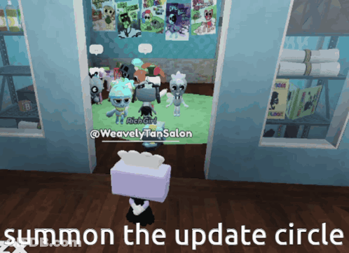 Summon The Update Circle Video Game GIF