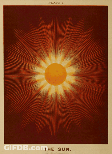 Sun Drawing With The Sun Below GIF