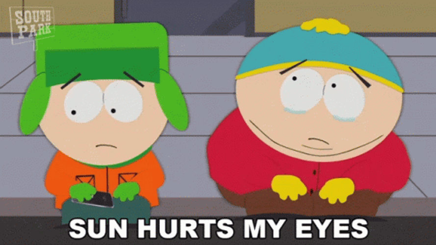 Sun Hurts My Eyes GIF