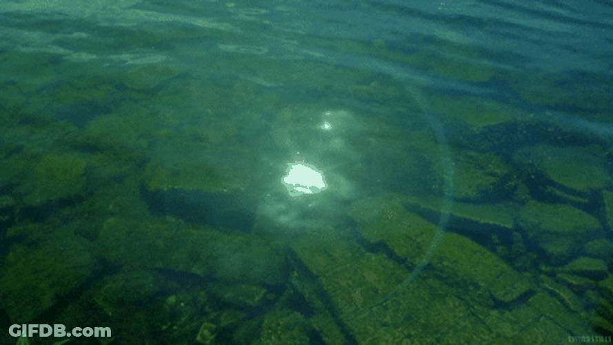 Sun Reflection On Water GIF