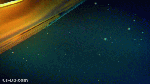 Sun Shining Brightly With Rainbow GIF