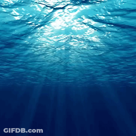 Sun Shining Through Water GIF