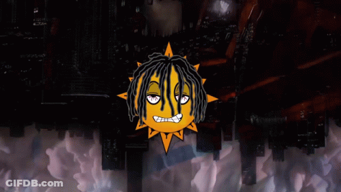 Sun With Dreadlocks GIF