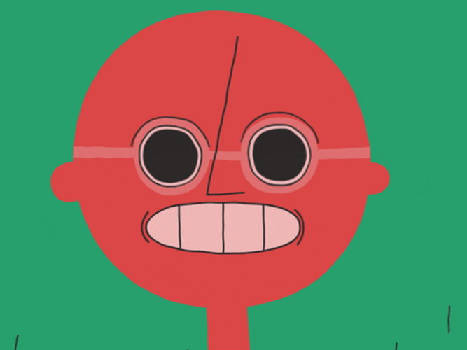 Sunburn Awkward Smile Eyes GIF
