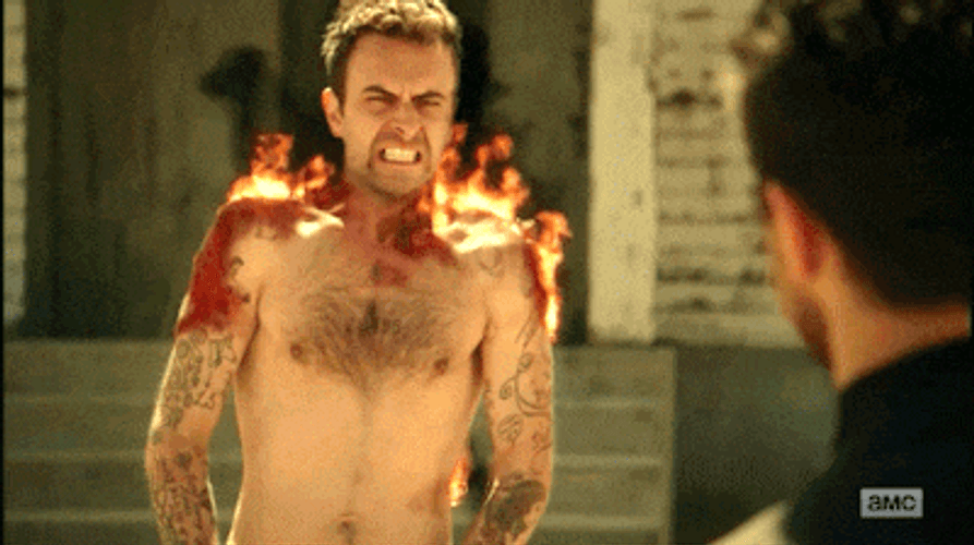 Sunburn Fire Joseph Gilgun GIF