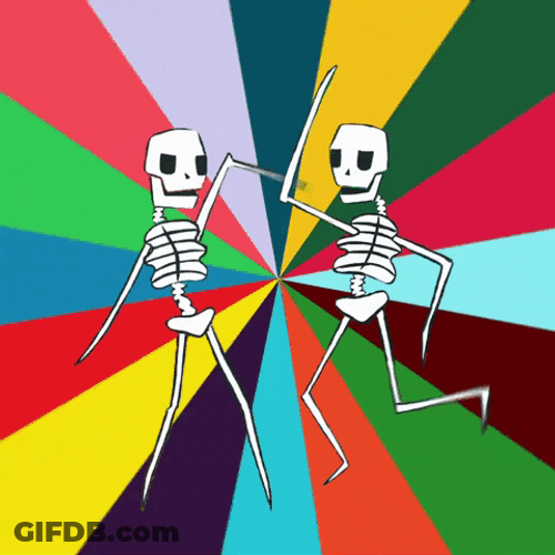 Sundara Karma Dancing Skeleton Meme GIF