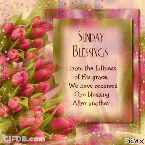 Sunday Blessings From Grace GIF