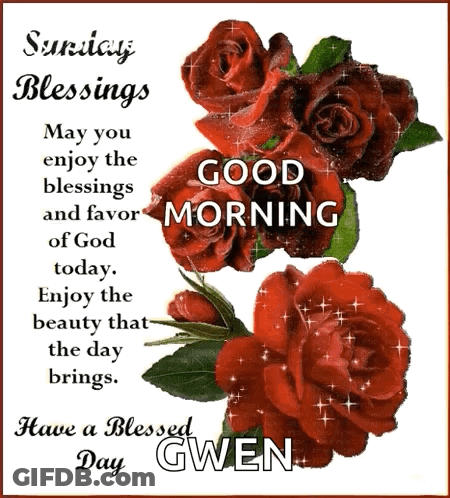 Sunday Blessings May You Enjoy The Blessings And Favor Of God GIF