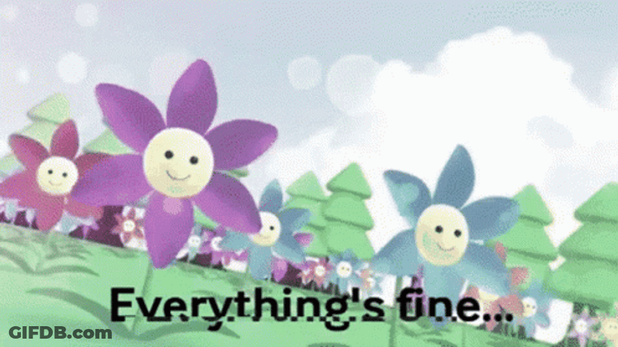 Sunflower Psycho Mental Breakdown GIF