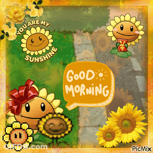 Sunflowers You Are My Sunshine GIF