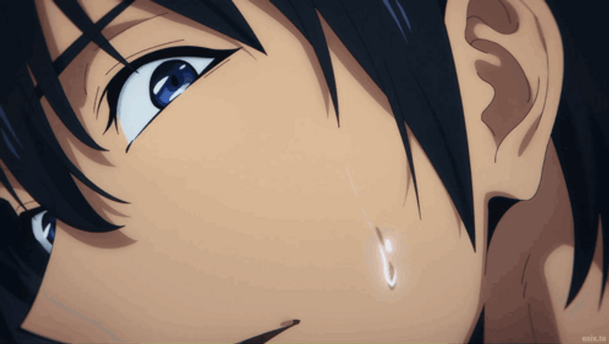Sung Jin Woo With Shining Blue Eyes GIF