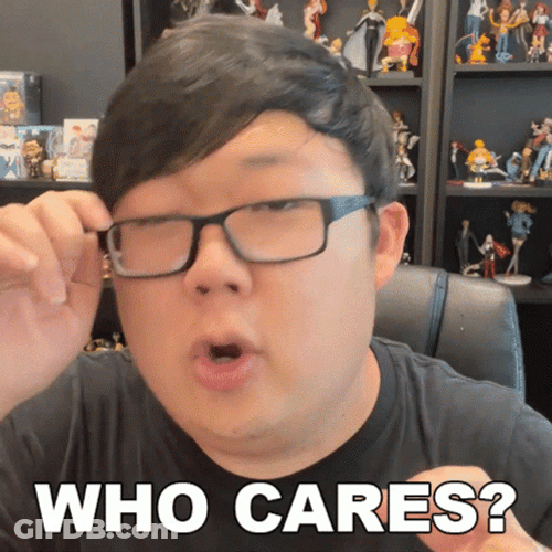 Sung Won Cho Who Cares GIF