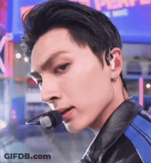 Sunghoon Dwayne Rock Eyebrow GIF
