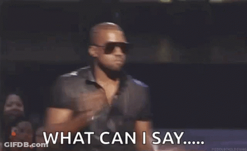 Sunglasses Man Microphone Saying What Can I Say GIF