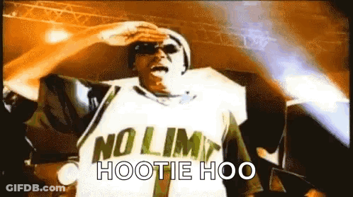 Sunglasses No Limit Hootie Hoo Shirt Man Stage GIF