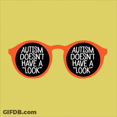 Sunglasses With Autism Doesn't Have A Look GIF