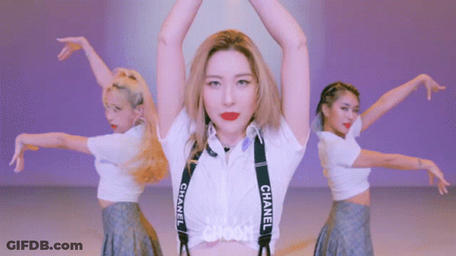 Sunmi Solo You Cant Sit With Us GIF