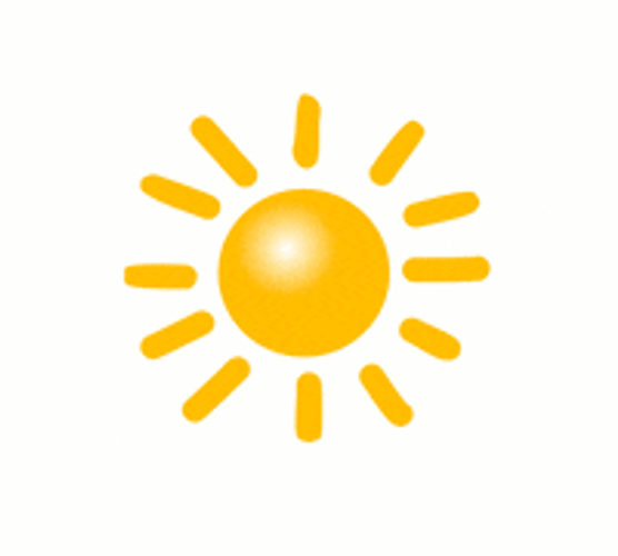 Sunny Cartoon Animation GIF