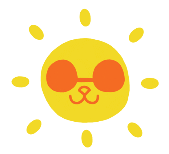Sunny Day Icon Smile GIF