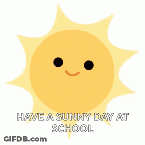 Sunny Saturday Happy Sun GIF