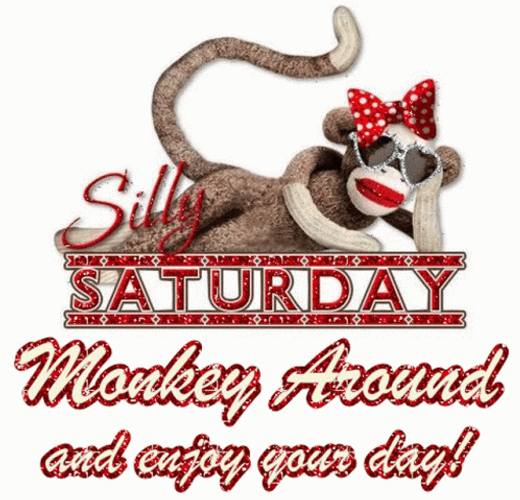 Sunny Silly Saturday Just Monkey Around GIF
