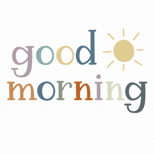 Sunrise Good Morning Text GIF