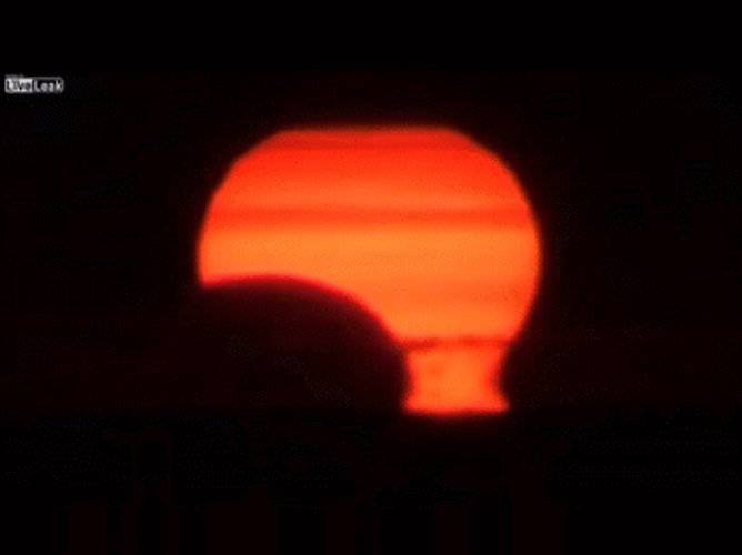 Sunrise Orange Sky GIF