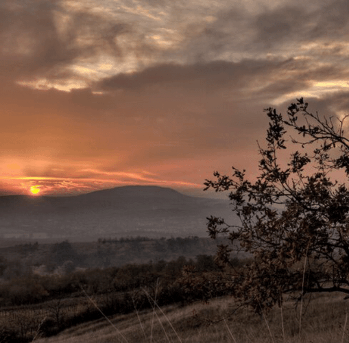 Sunset Mountain GIF