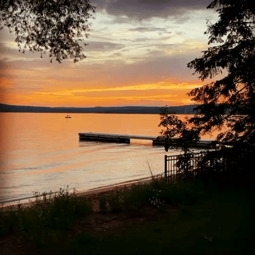 Sunset Superior Lake GIF