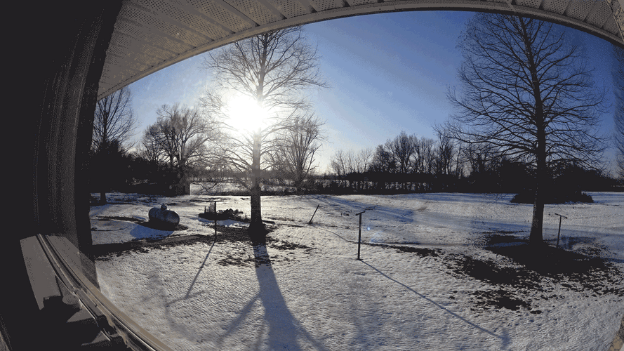 Sunset Winter GIF