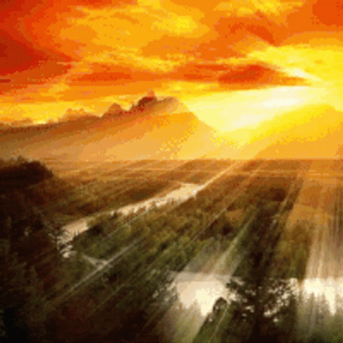 Sunset Wonders Of Nature Aesthetic GIF