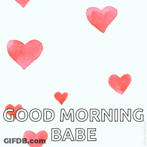 Sunshine With Red Heart GIF