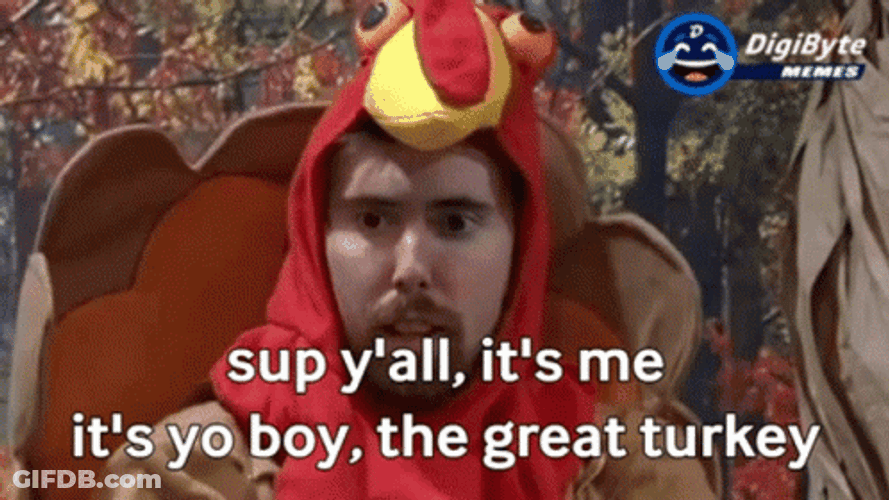 Sup Turkey Meme Guy GIF