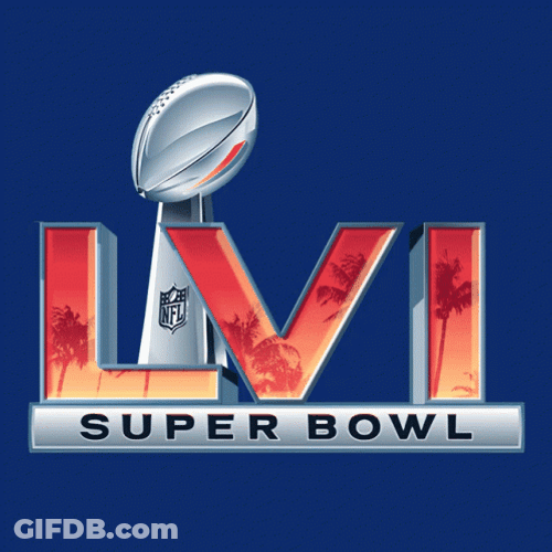 Super Bowl Live Hate Text Design GIF