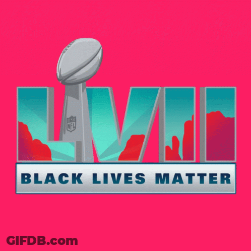 Super Bowl Logo Black Lives Matter GIF