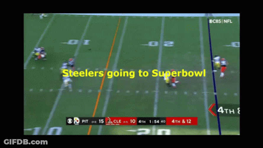 Super Bowl Steelers Stillers Meme GIF