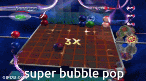 Super Bubble Pop Video Game GIF