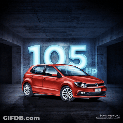 Super Car Awesome Volkswagen Showroom GIF