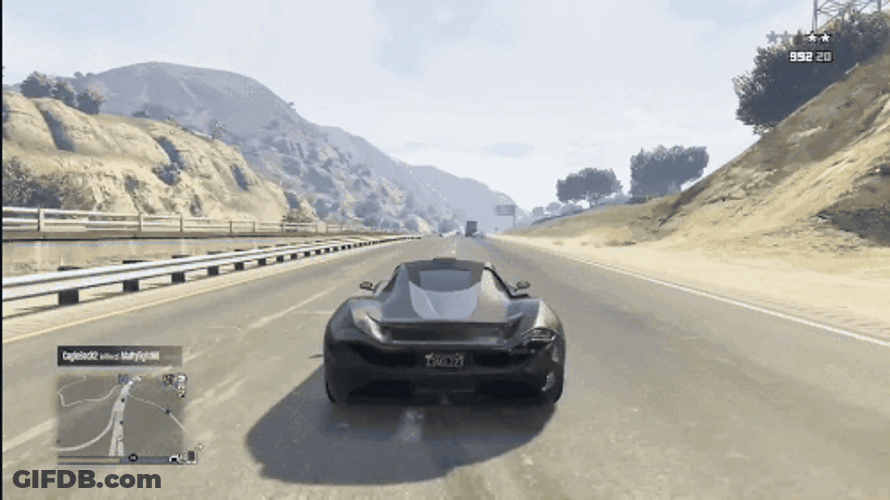 Super Car Driving Perks GTA GIF