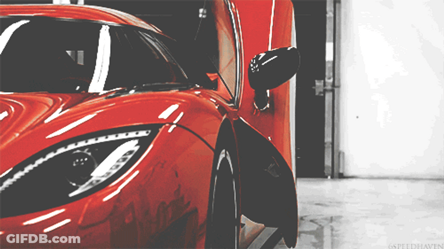Super Car Expensive Red Agera GIF
