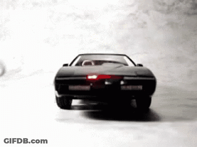 Super Car KITT Bumper Light GIF
