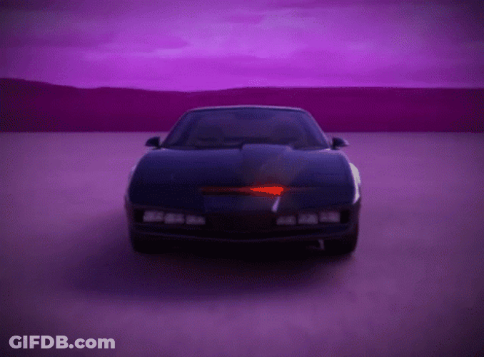 Super Car Knight Rider KITT GIF