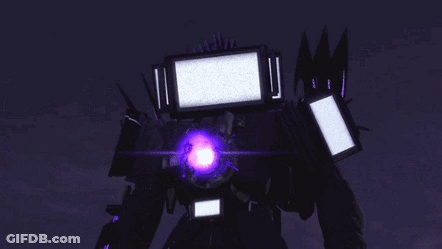 Super Charged Titan Tv Man GIF