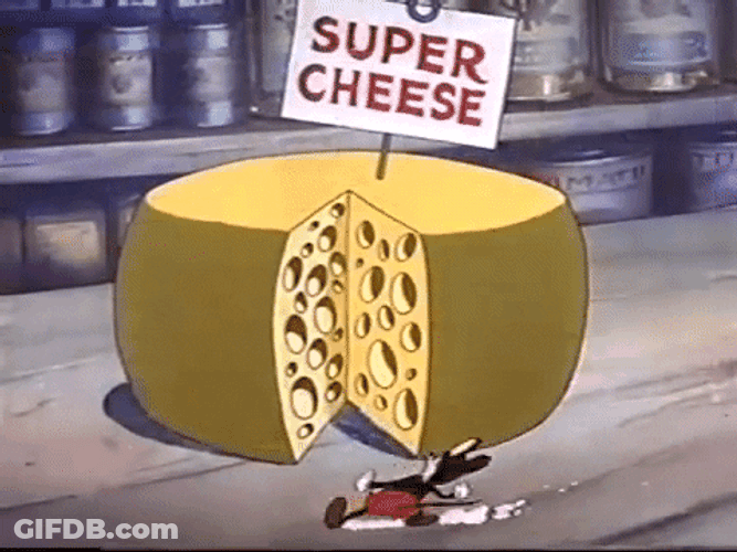Super Cheese Mighty Mouse GIF