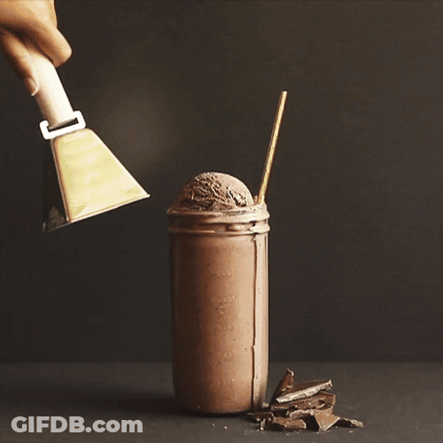 Super Chocolate Milkshake GIF