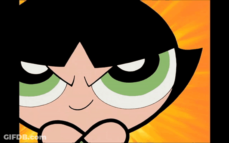 Super Confident Buttercup GIF