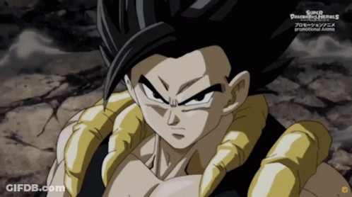 Super Dragonball Heroes Text GIF