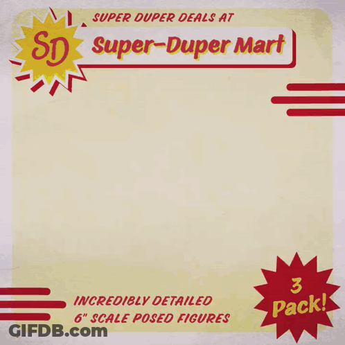 Super Duper Deals At Super-Duper Mart GIF