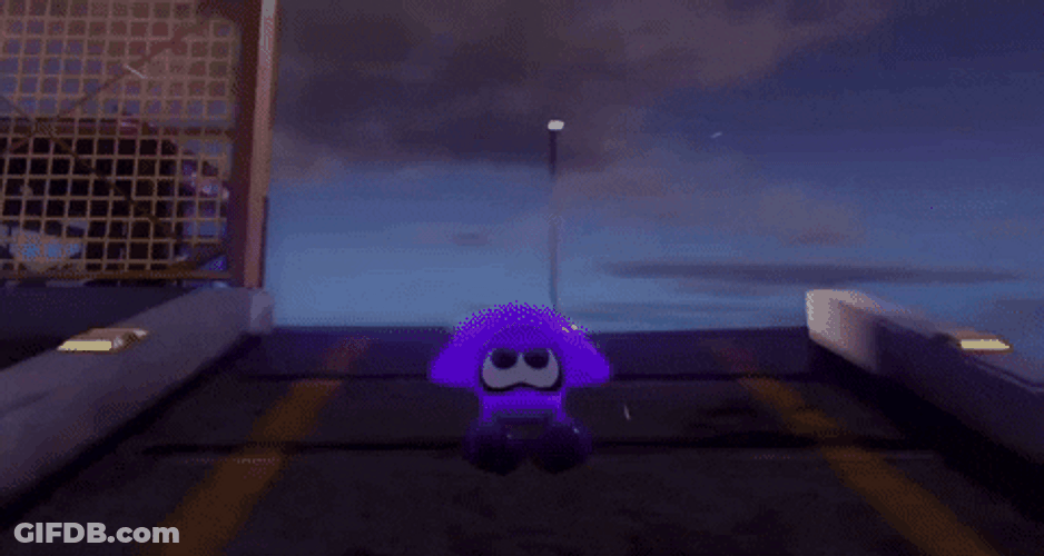 Super Flying Squid GIF